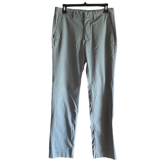 Old Navy Men's Gray Pants (chino style) straight 30X34 good condition - Picture 1 of 4